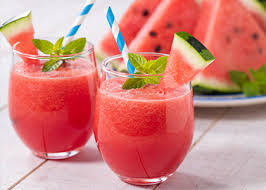 Fresh water melon Juice