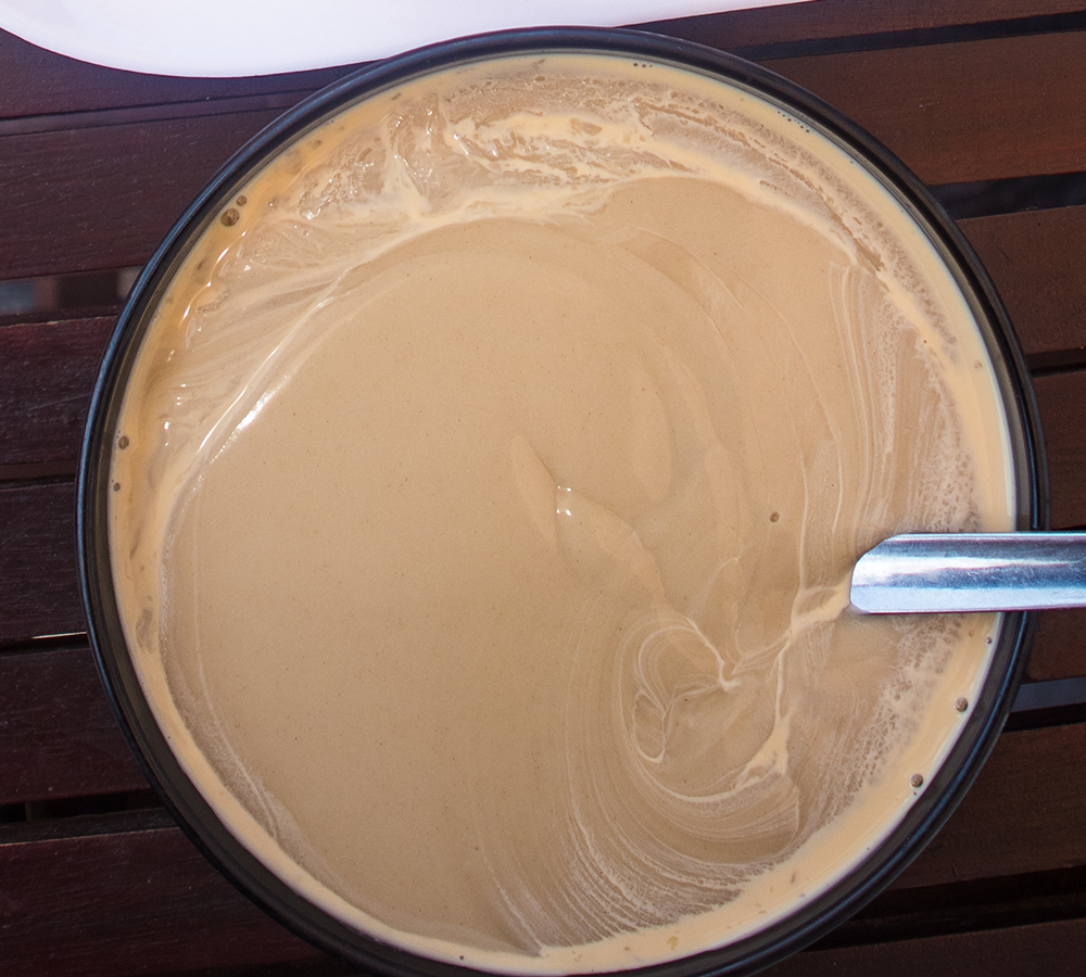 Pap (Akamu with milk)